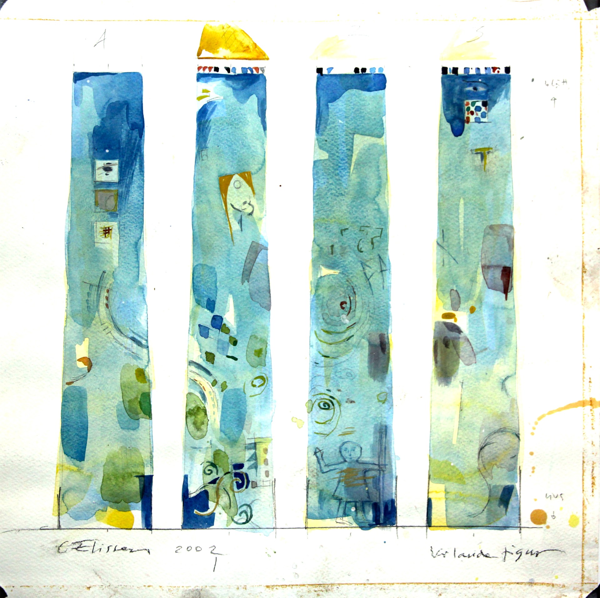 Akvarellskisser 2002