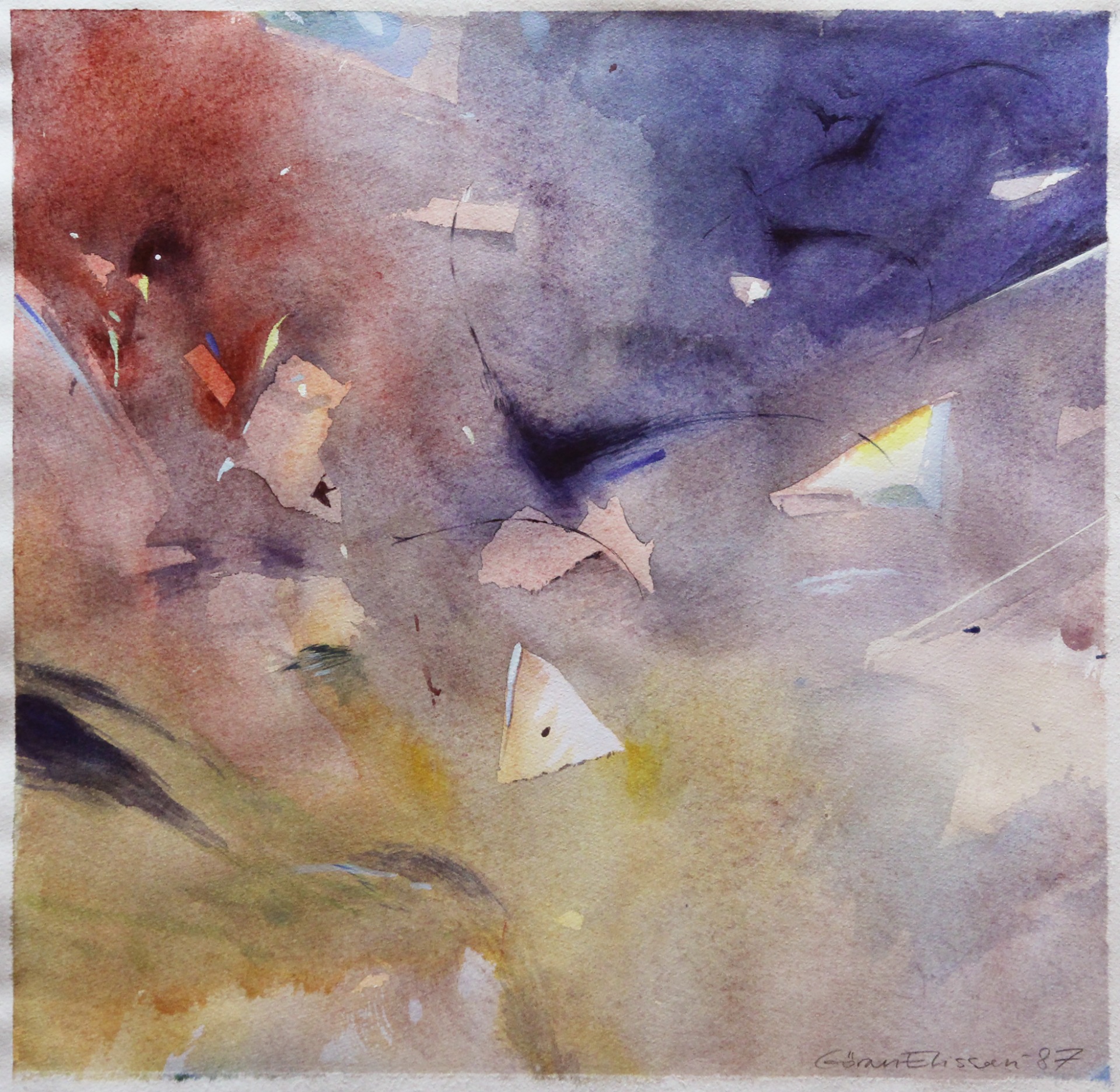 Metamorfos 1987. 33x33 cm